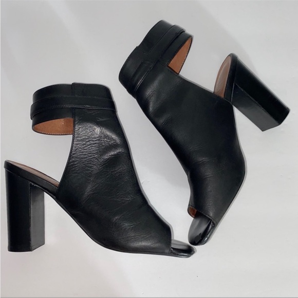 Jeffrey Campbell Leather Canal Heel Bootie - Picture 4 of 5